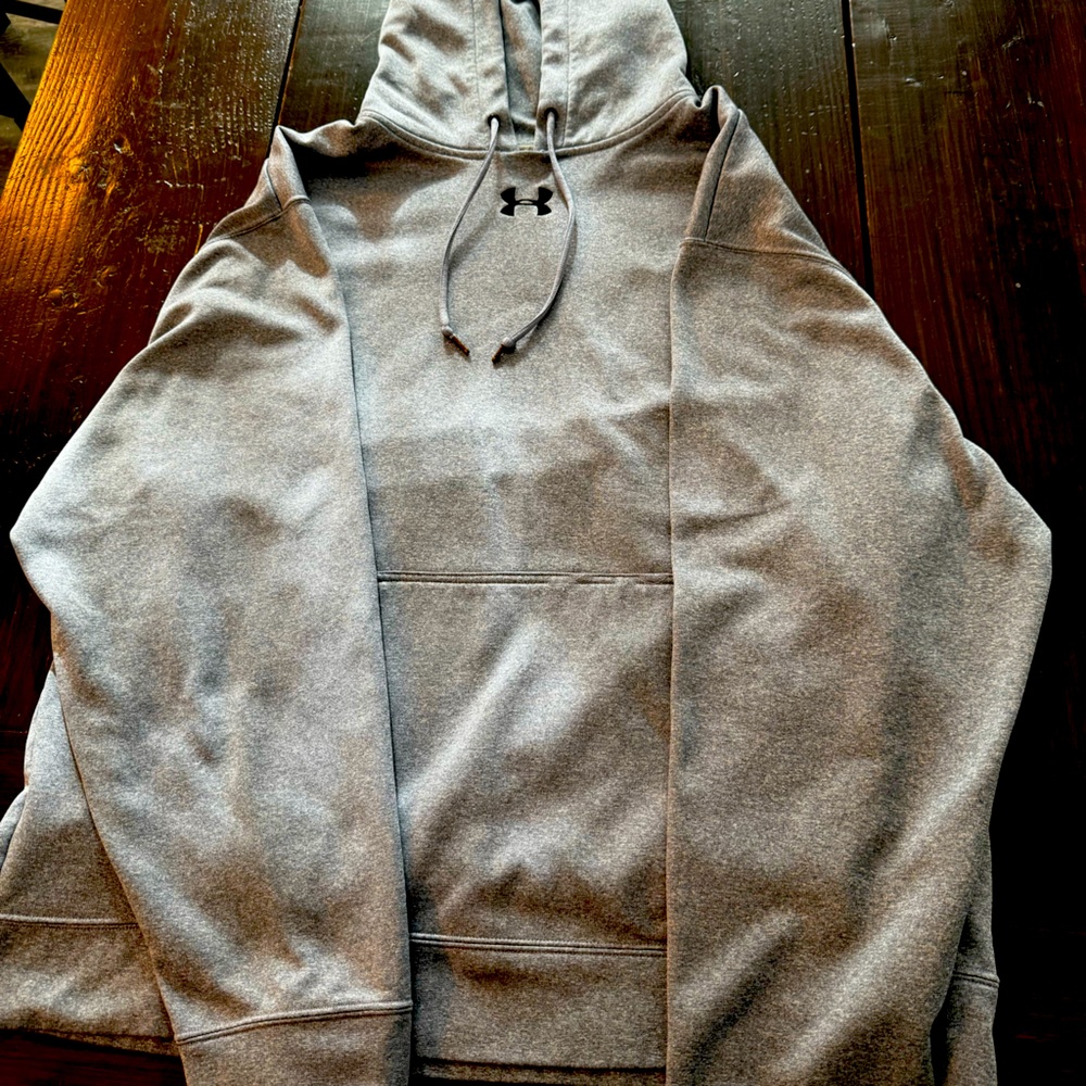 Under Armor - Blue/Grey - Hoodie - mens XL